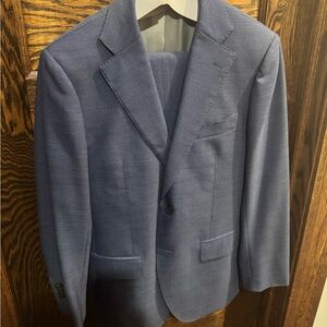Blue wool suitsupply suit